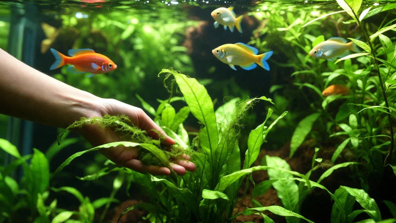Simple ways to clean fish tank plants for a healthy aquarium