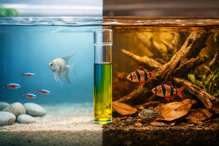 How to naturally lower pH in aquarium for healthy fish