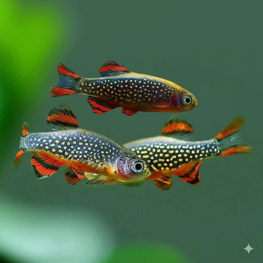PACK OF 10 - GALAXY RASBORA - CELESTIAL PEARL DANIO