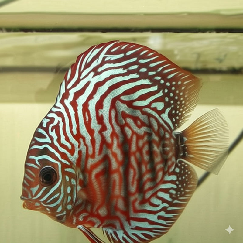 Tiger Turquoise Discus